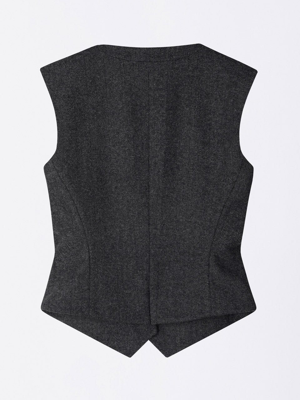 Classic Wool Vest Gray