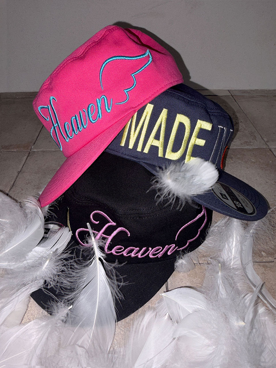 Heaven Pillbox Cap Pink