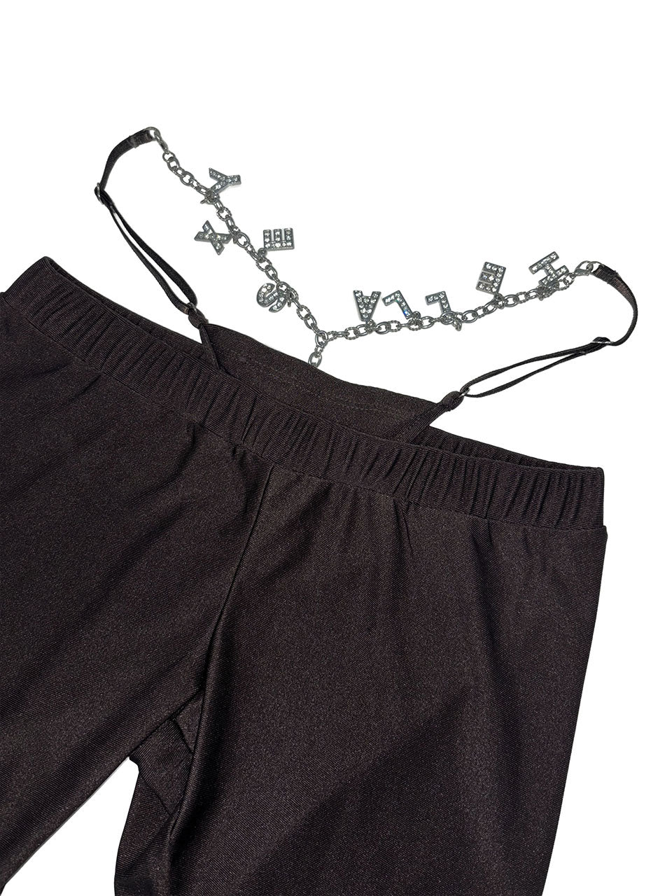 Hella Sexy Thong Capri Brown