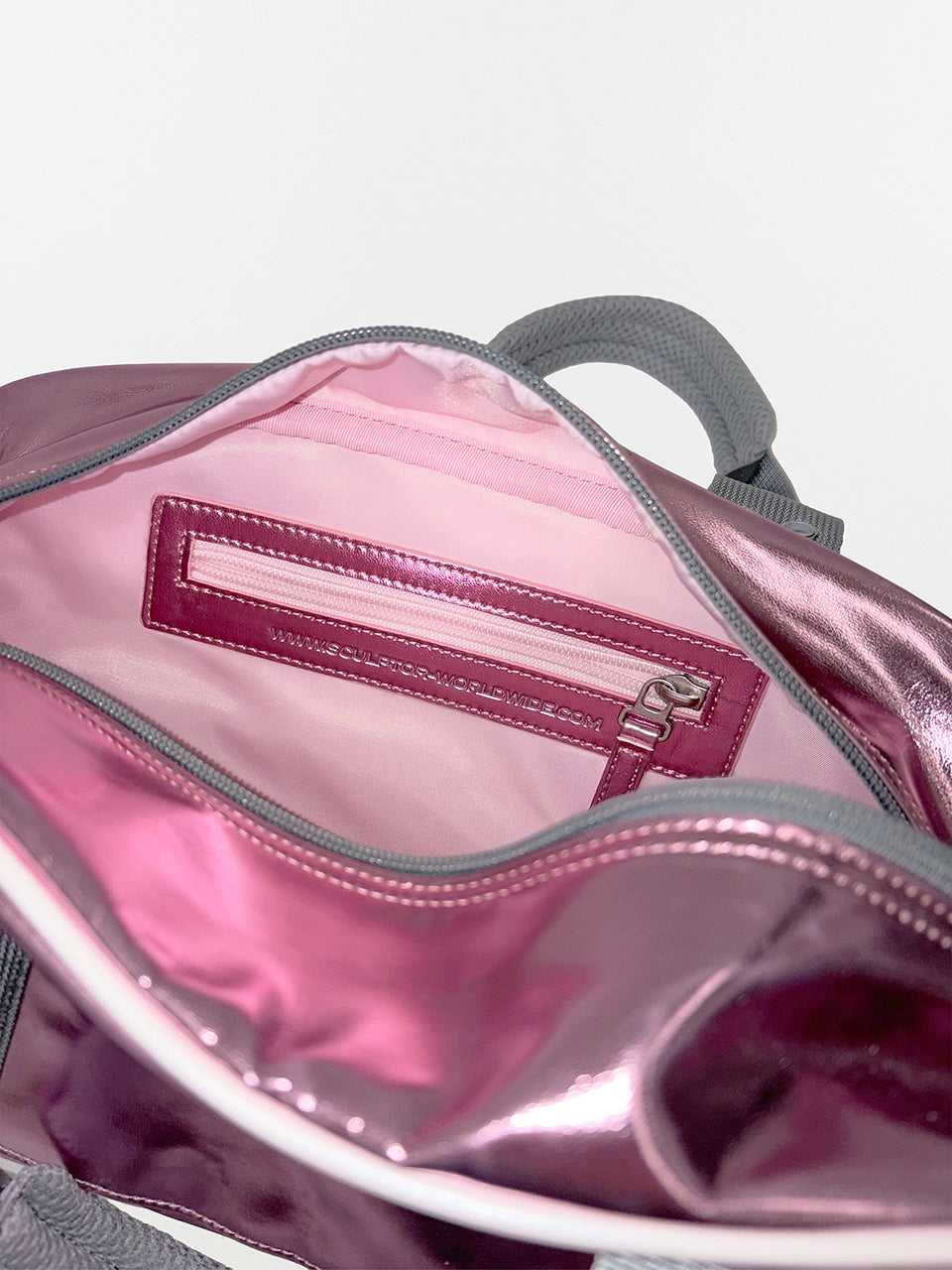 NPC Metallic Bag Icy Pink