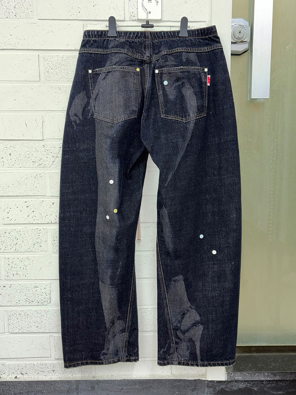 Pill Denim Pants Indigo Blue