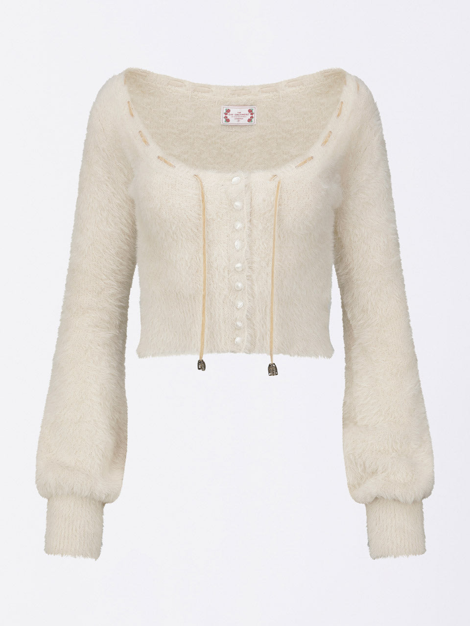 Angora Cardigan Ivory