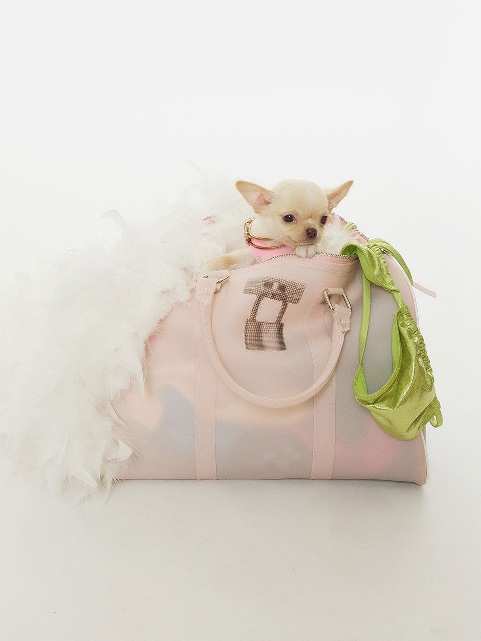 Jelly Boston Bag Peach