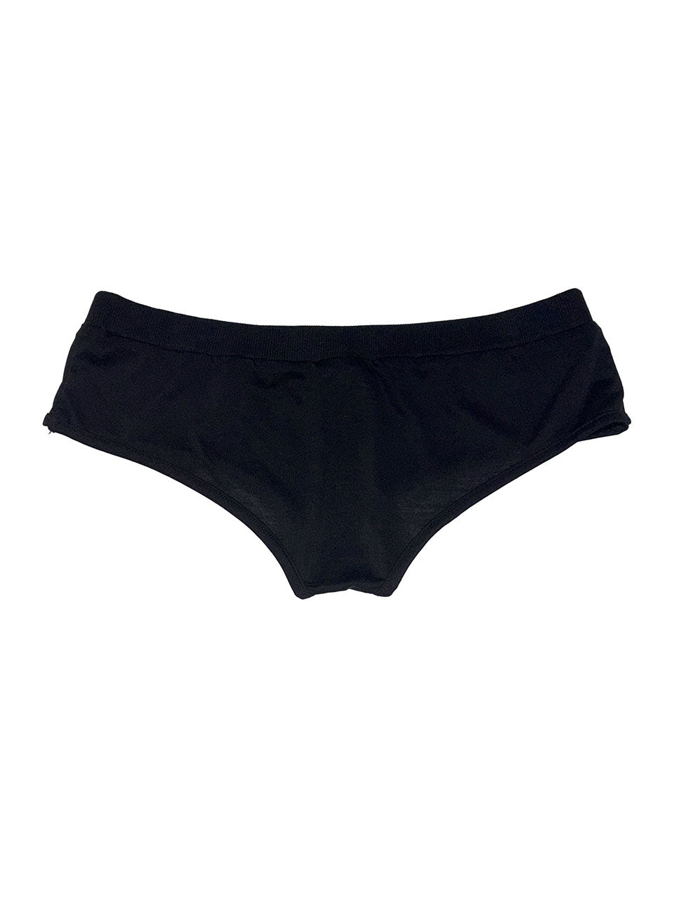 Jersey Micro Boy Shorts Black