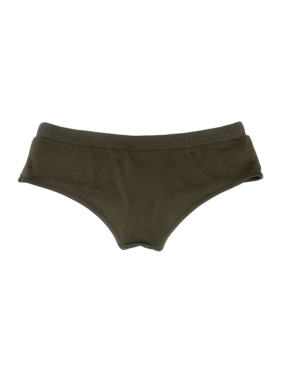 Jersey Micro Boy Shorts Khaki