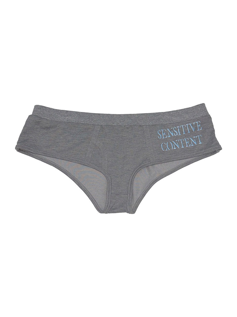 Jersey Micro Boy Shorts Melange Gray