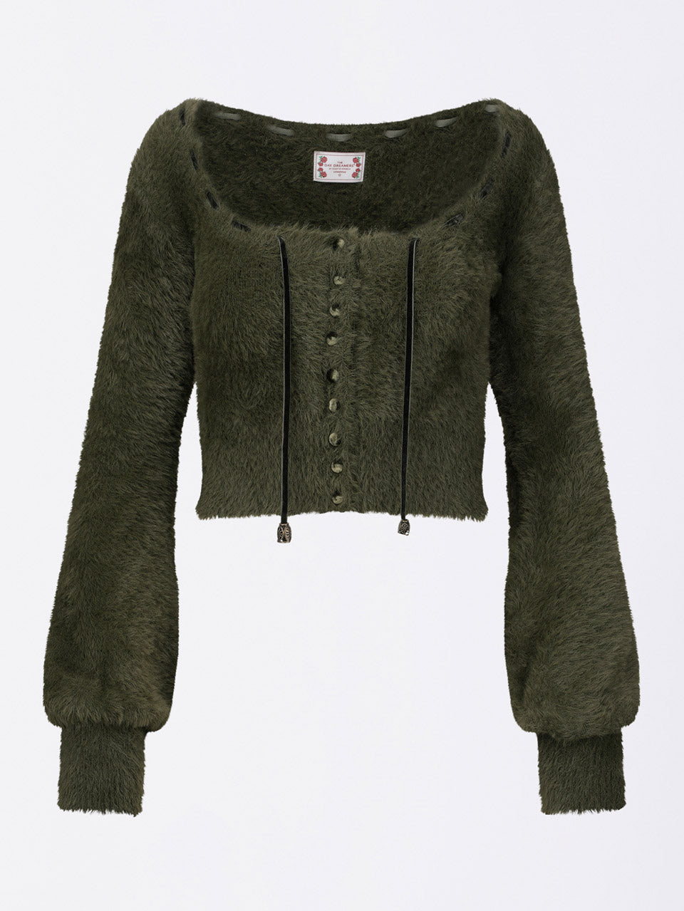 Angora Cardigan Khaki