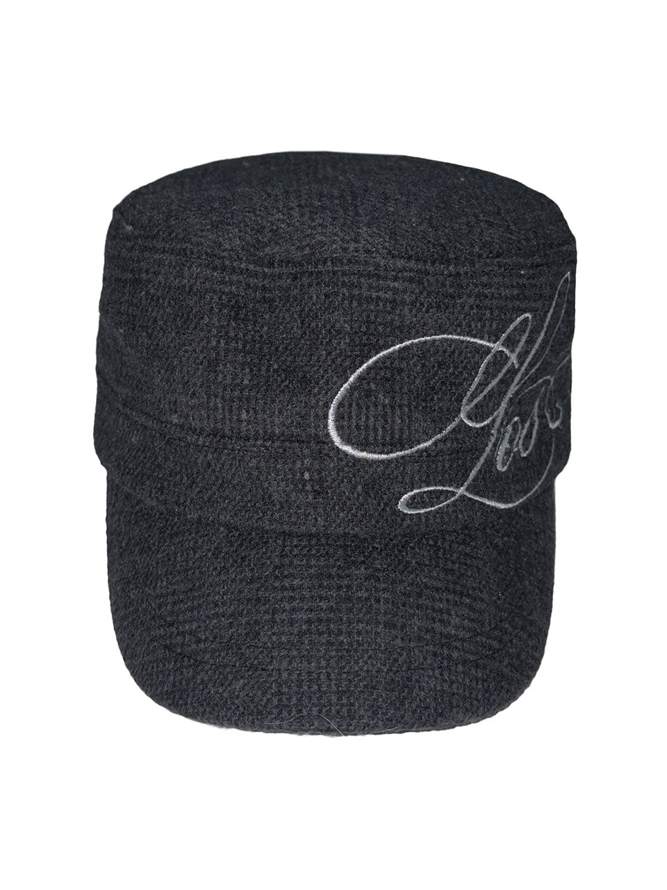 LA Girl Cap Plaid Black