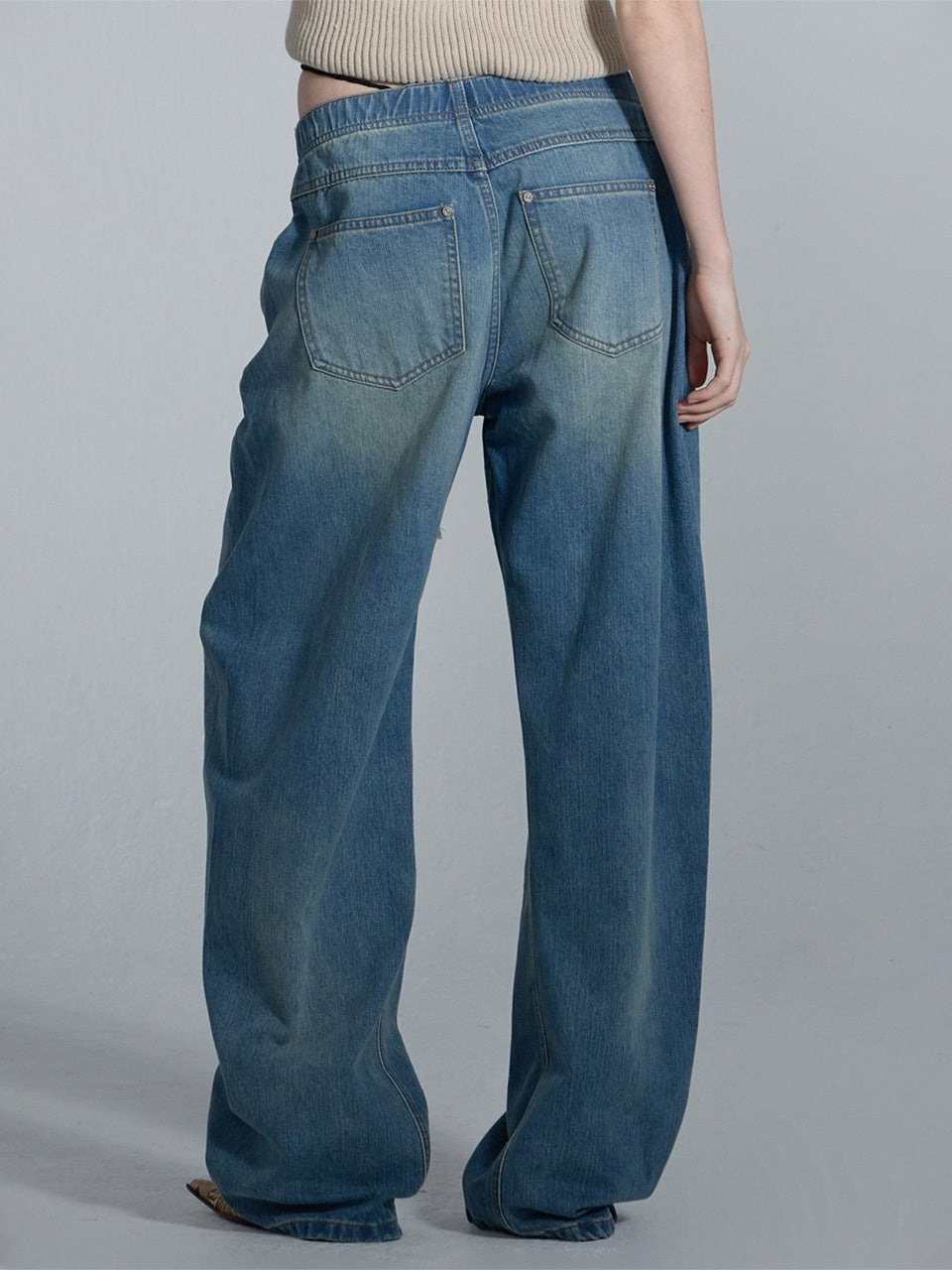 デニム・ジーパン [SCULPTOR]Everyday Lowrise Denim Light Blue Everyday Lowrise Denim Light Blue – SCULPTOR JAPAN