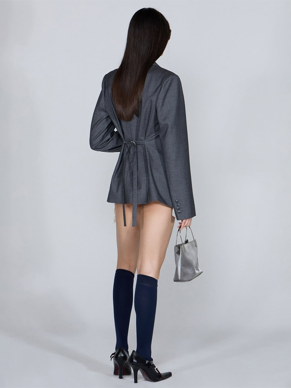 Tailored Micro Shorts Gray – SCULPTOR JAPAN