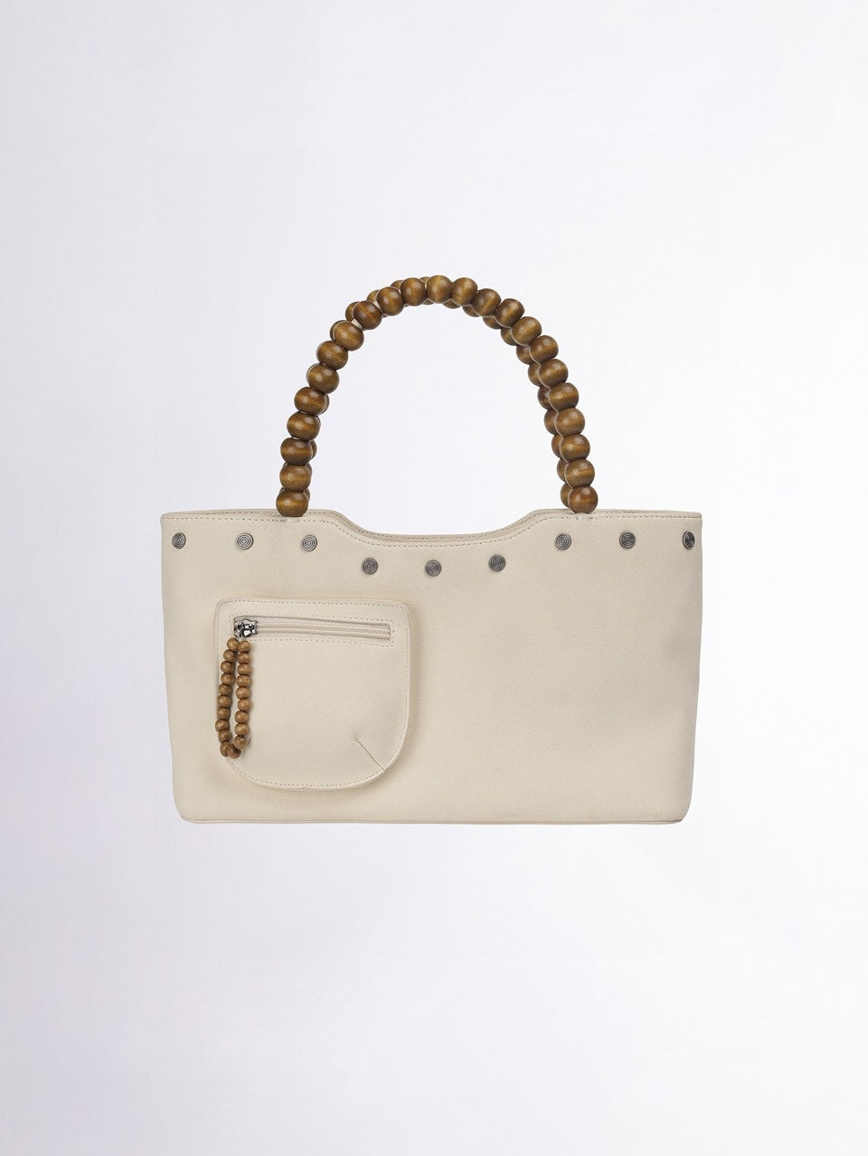 Zen Wood Beads Bag Raw
