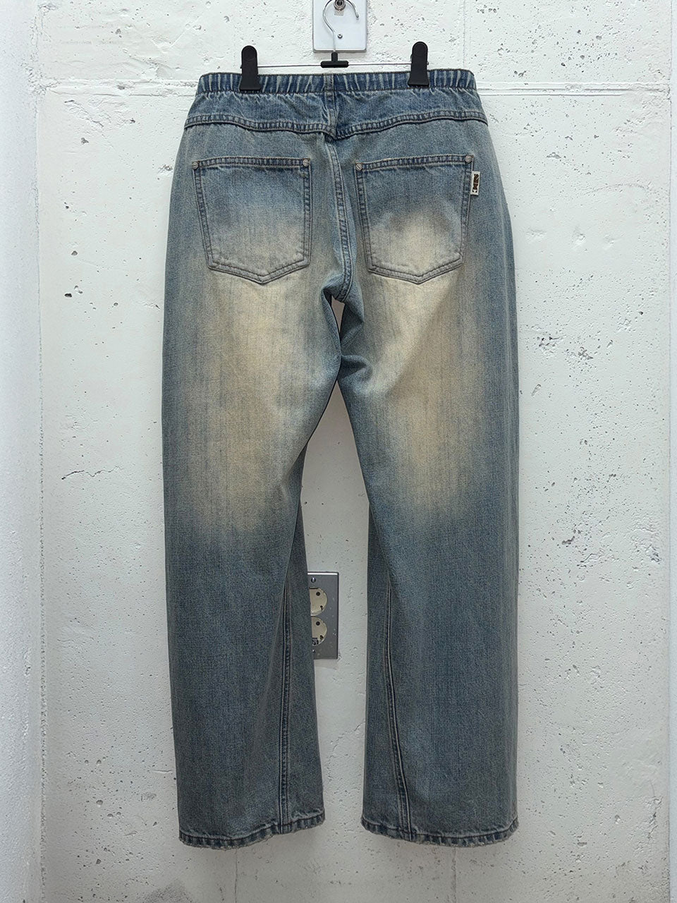 Brushed Denim Pants Light Blue