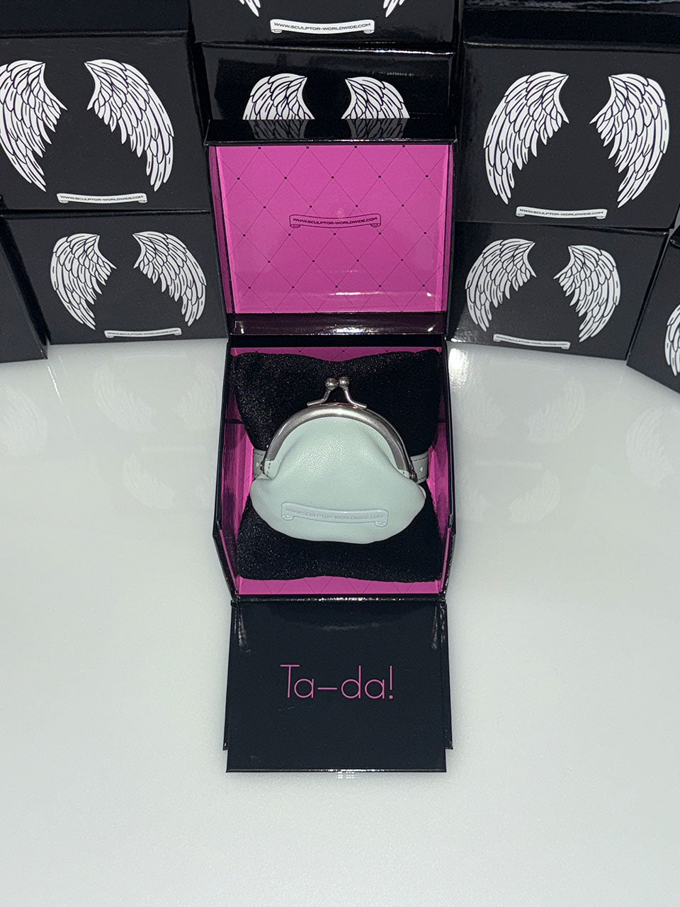 I Shell Coin Purse Matte Mint