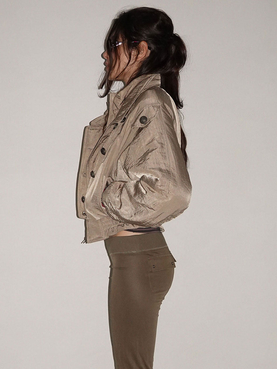 Napoleon Bomber Jacket Beige