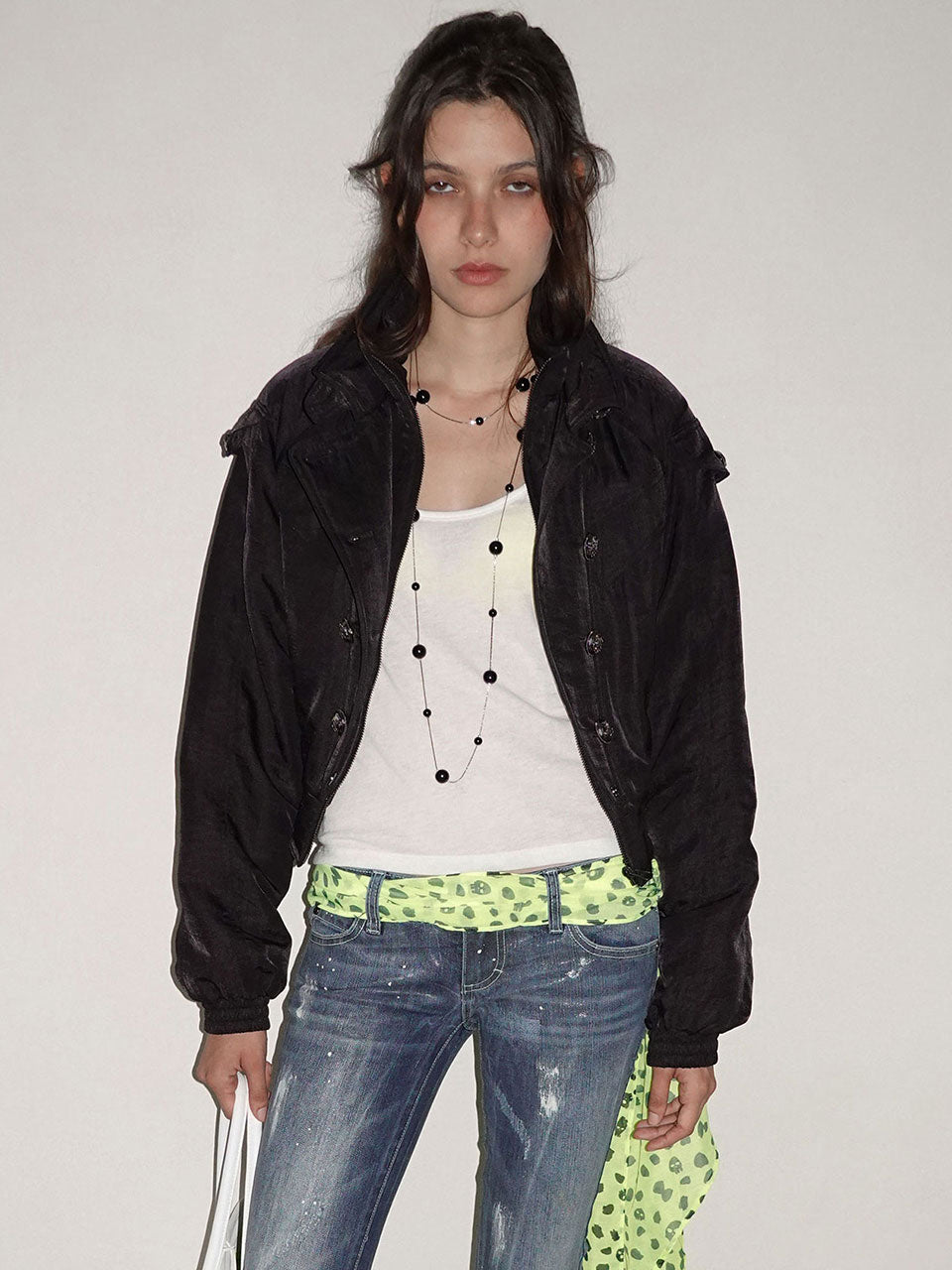 Napoleon Bomber Jacket Black