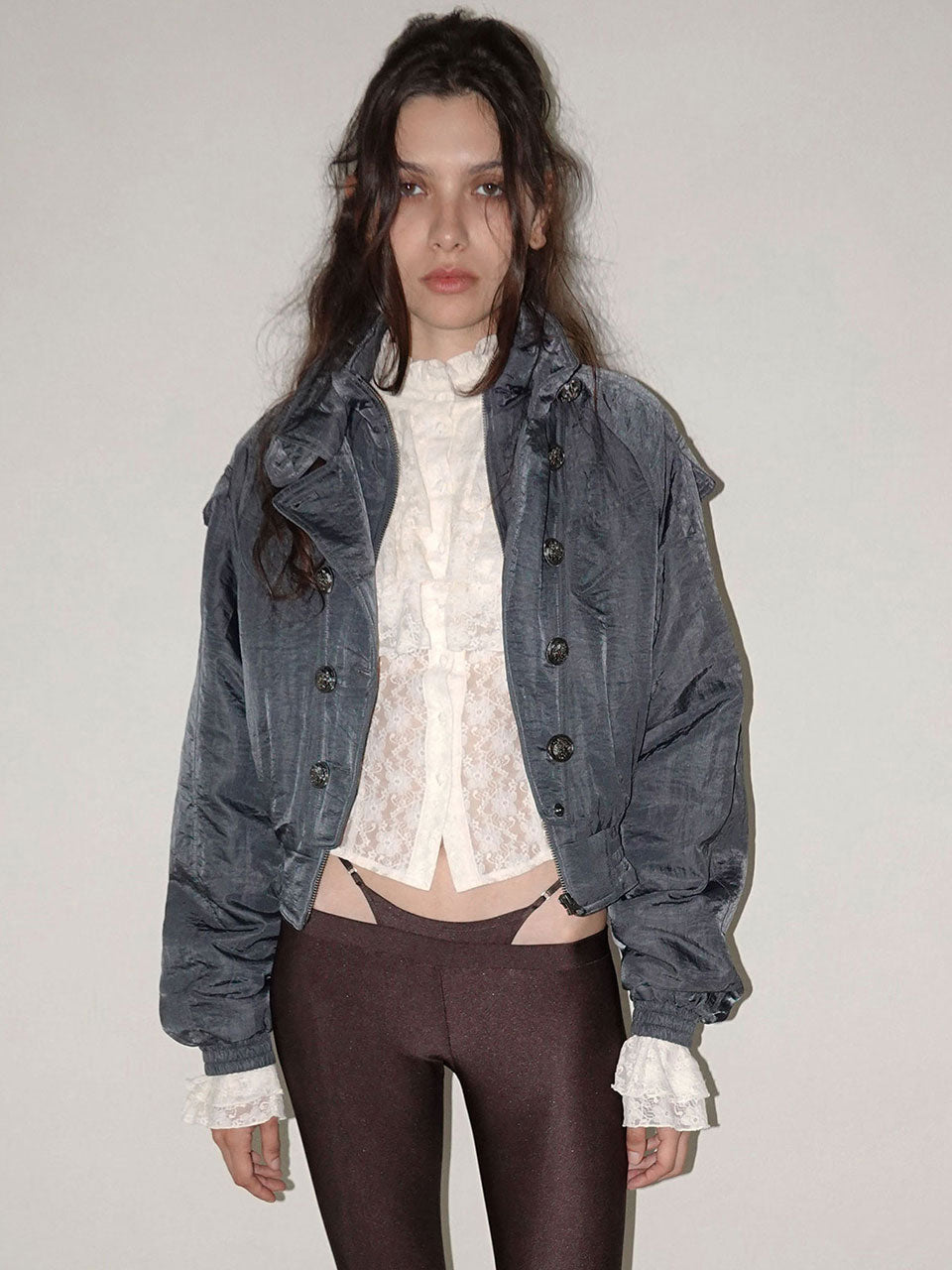 Napoleon Bomber Jacket Gray