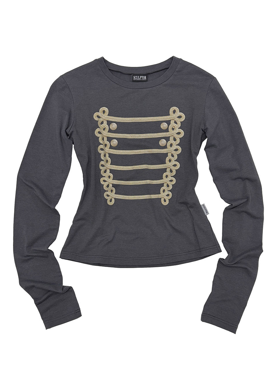 Napoleon Long Sleeve Tee Charcoal
