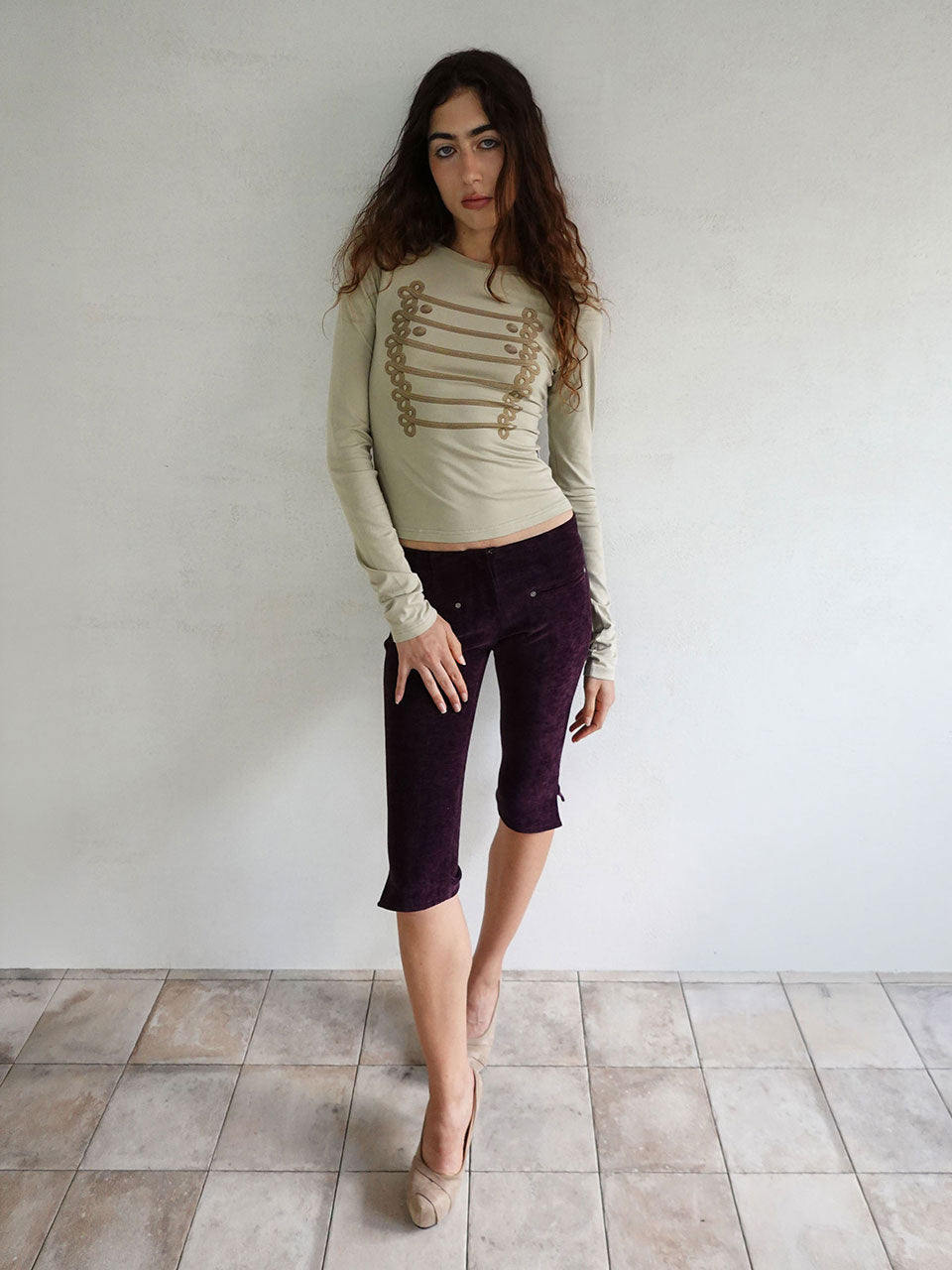 Napoleon Long Sleeve Tee Light Khaki