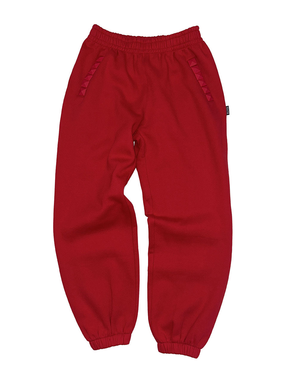 Napoleon Stud Sweatpants Red