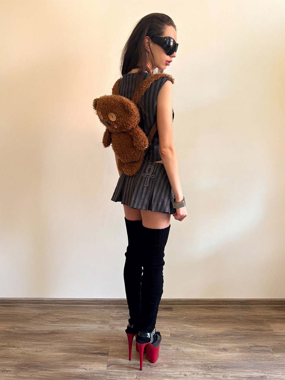 Classic Stripe Vest Navy