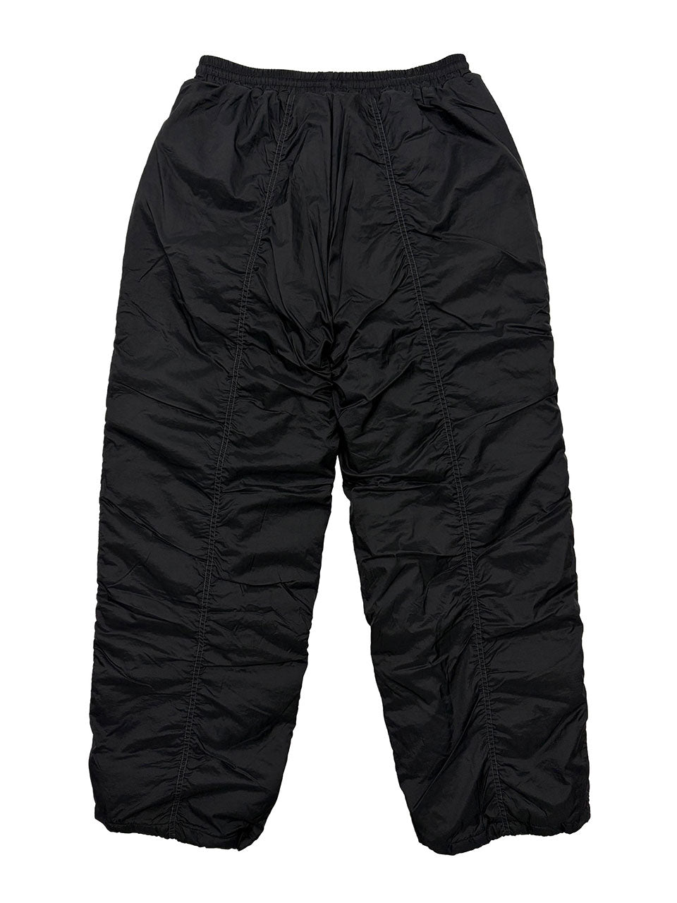 Padded Wide Pants Black