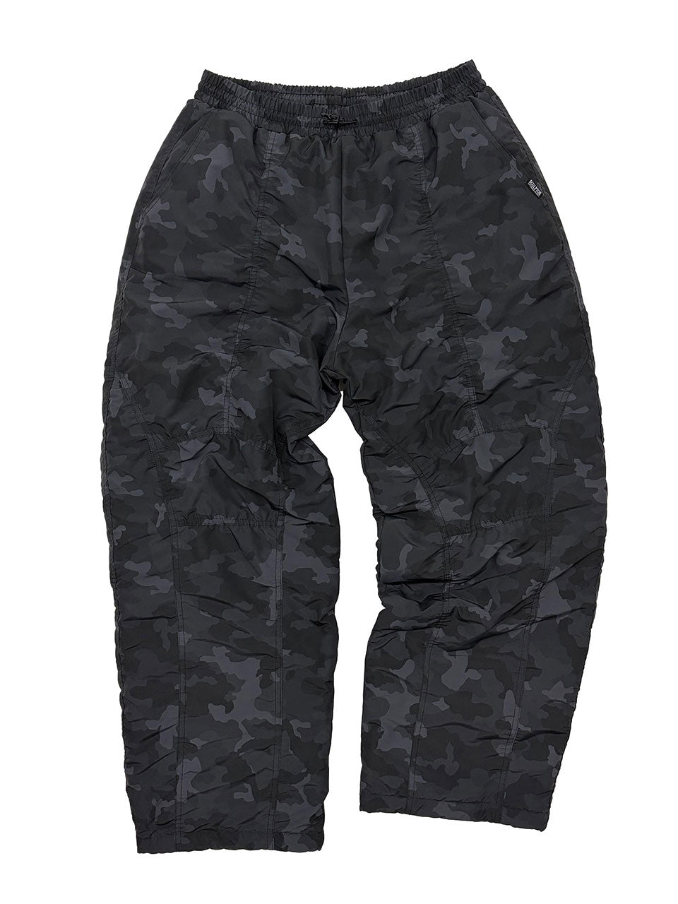 Padded Wide Pants Camo