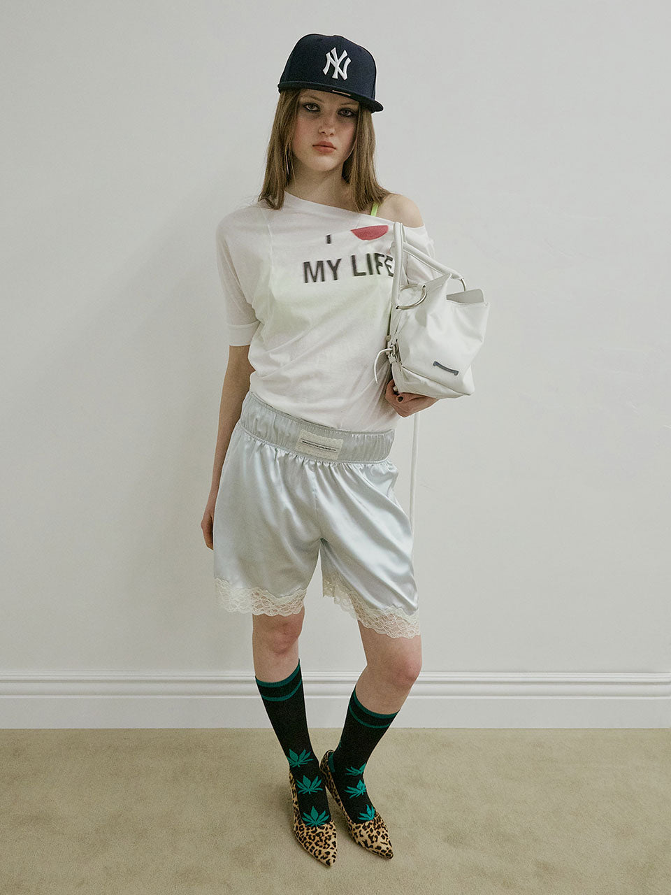 Sweet Dreams Boxer Pants Pale Blue