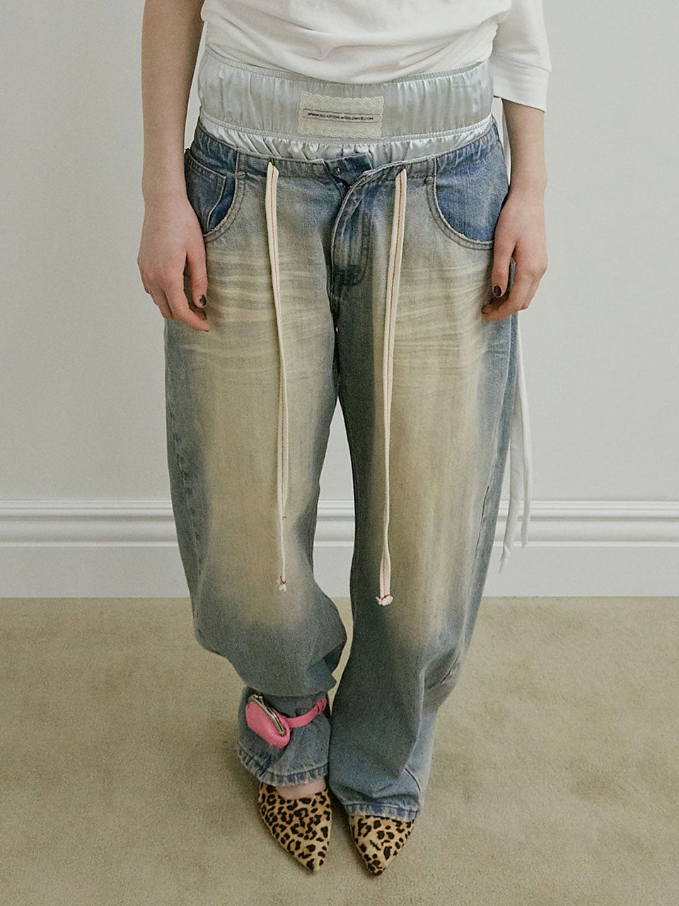 Sweet Dreams Boxer Pants Pale Blue