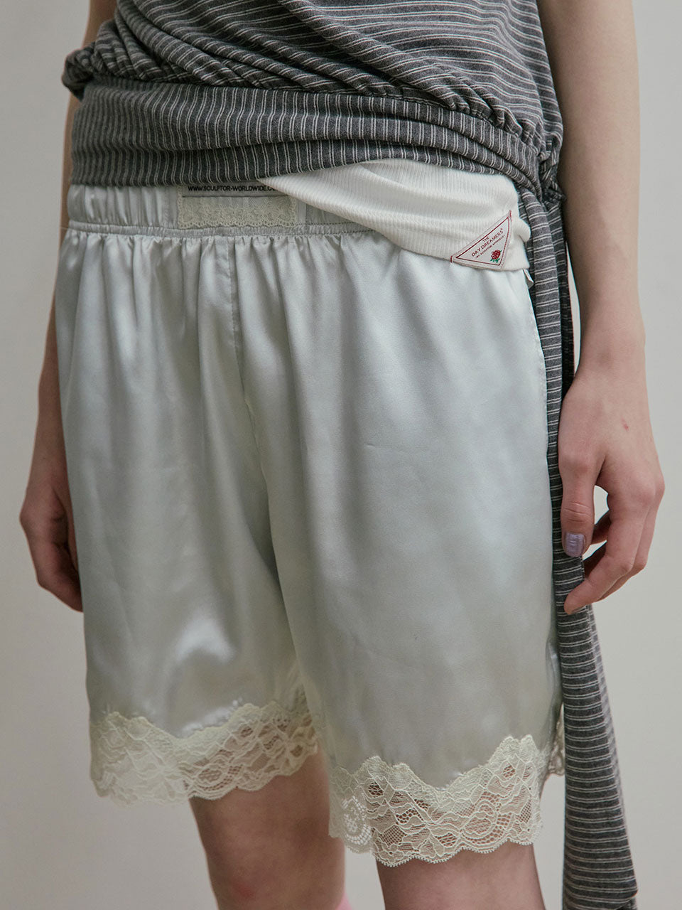 Sweet Dreams Boxer Pants Pale Blue