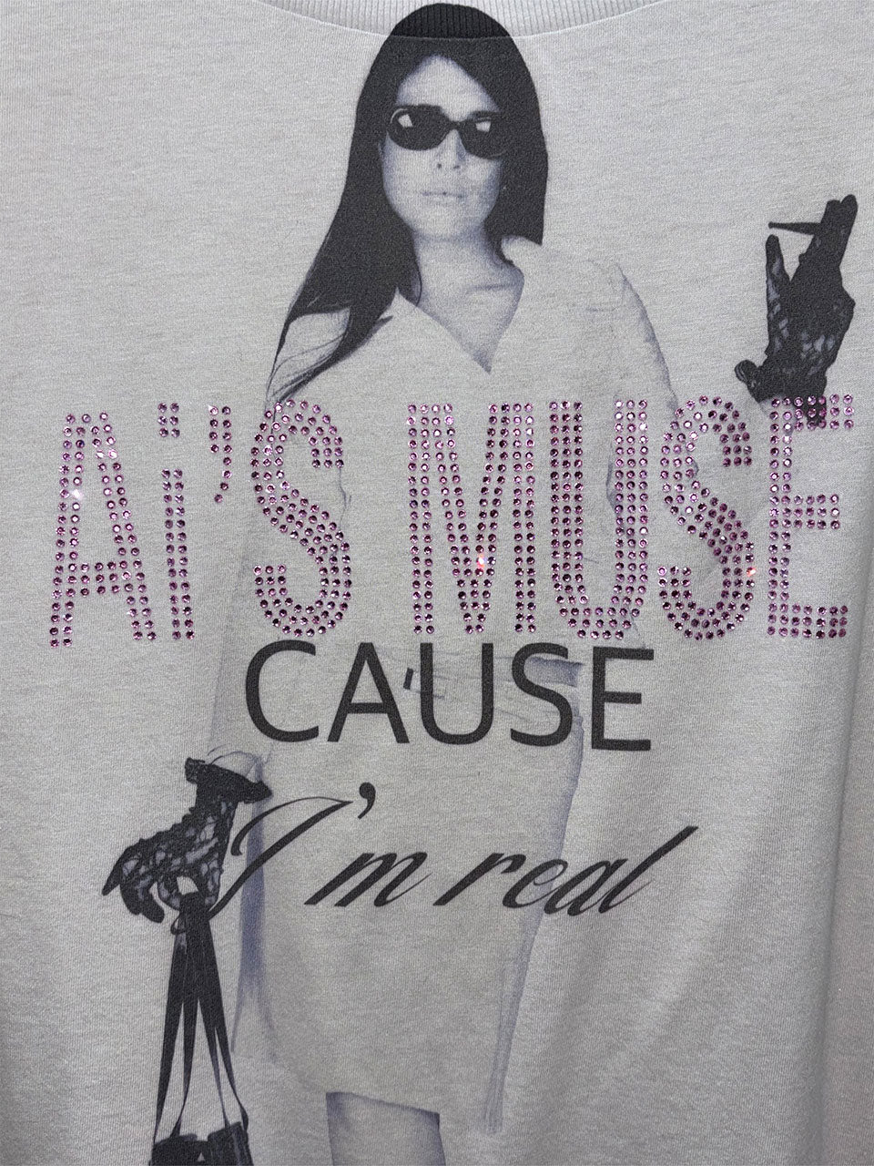 Urban Muse Tee Pale Gray