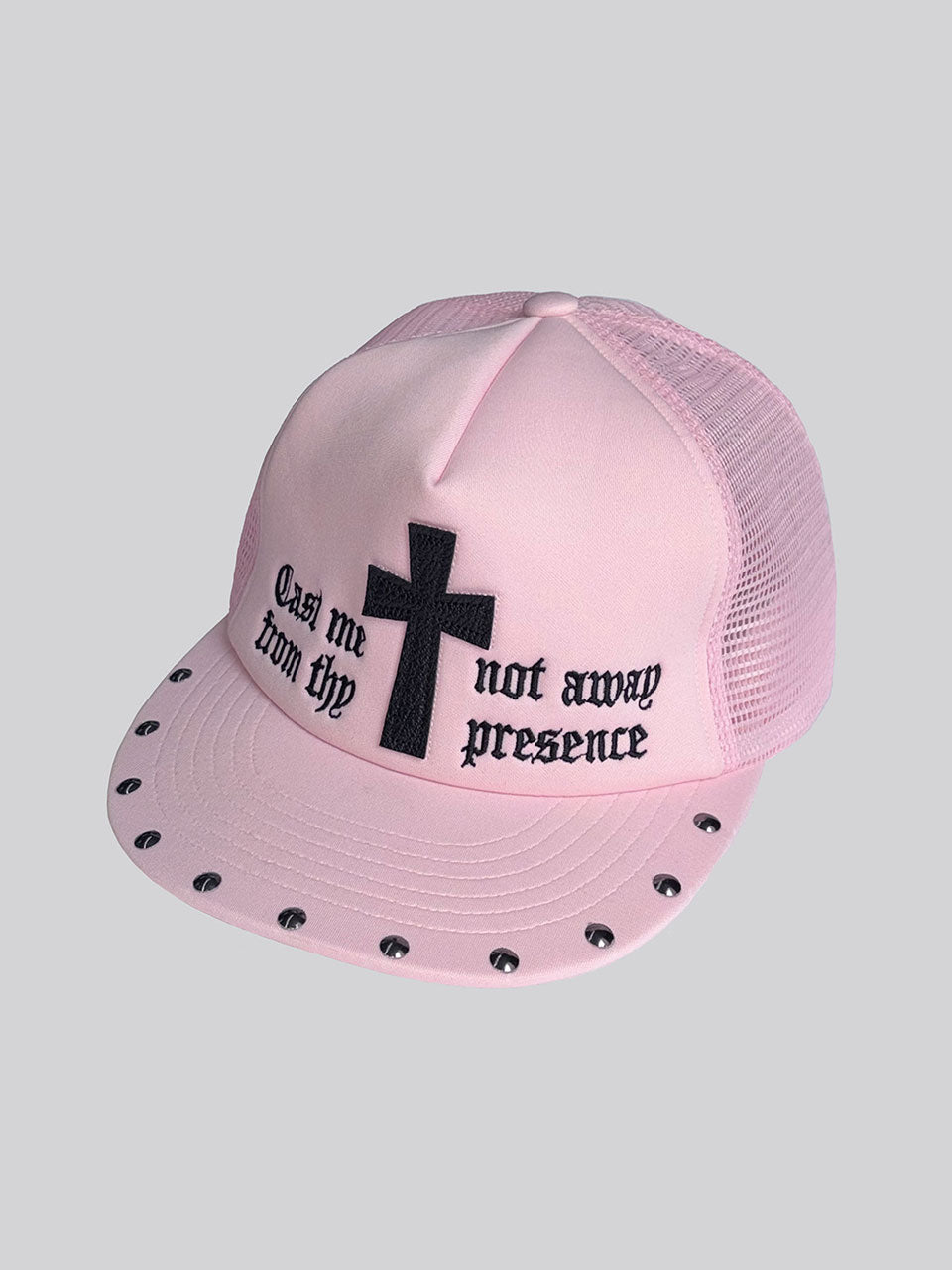 Cross Mesh Cap Pink – SCULPTOR JAPAN