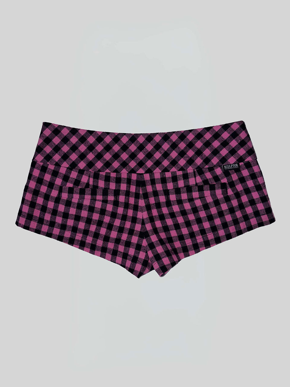 【S/Mのみ5月中旬お届け予定】New Emo Gingham Micro Shorts Pink
