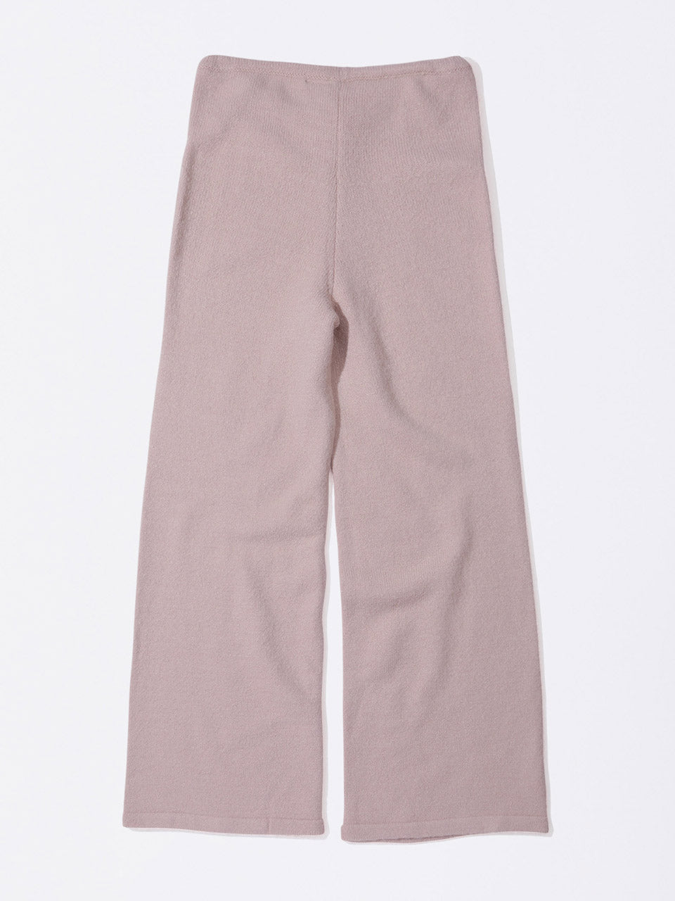 Ankh Boucle Knit Pants Pink