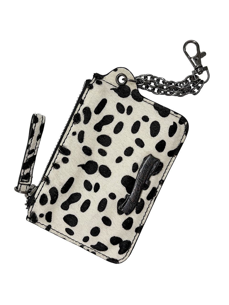 Pony Hair Card Wallet Dalmatian