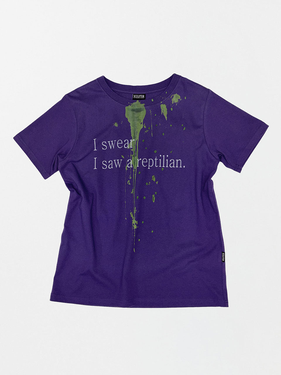 Raw Statement Tee Purple