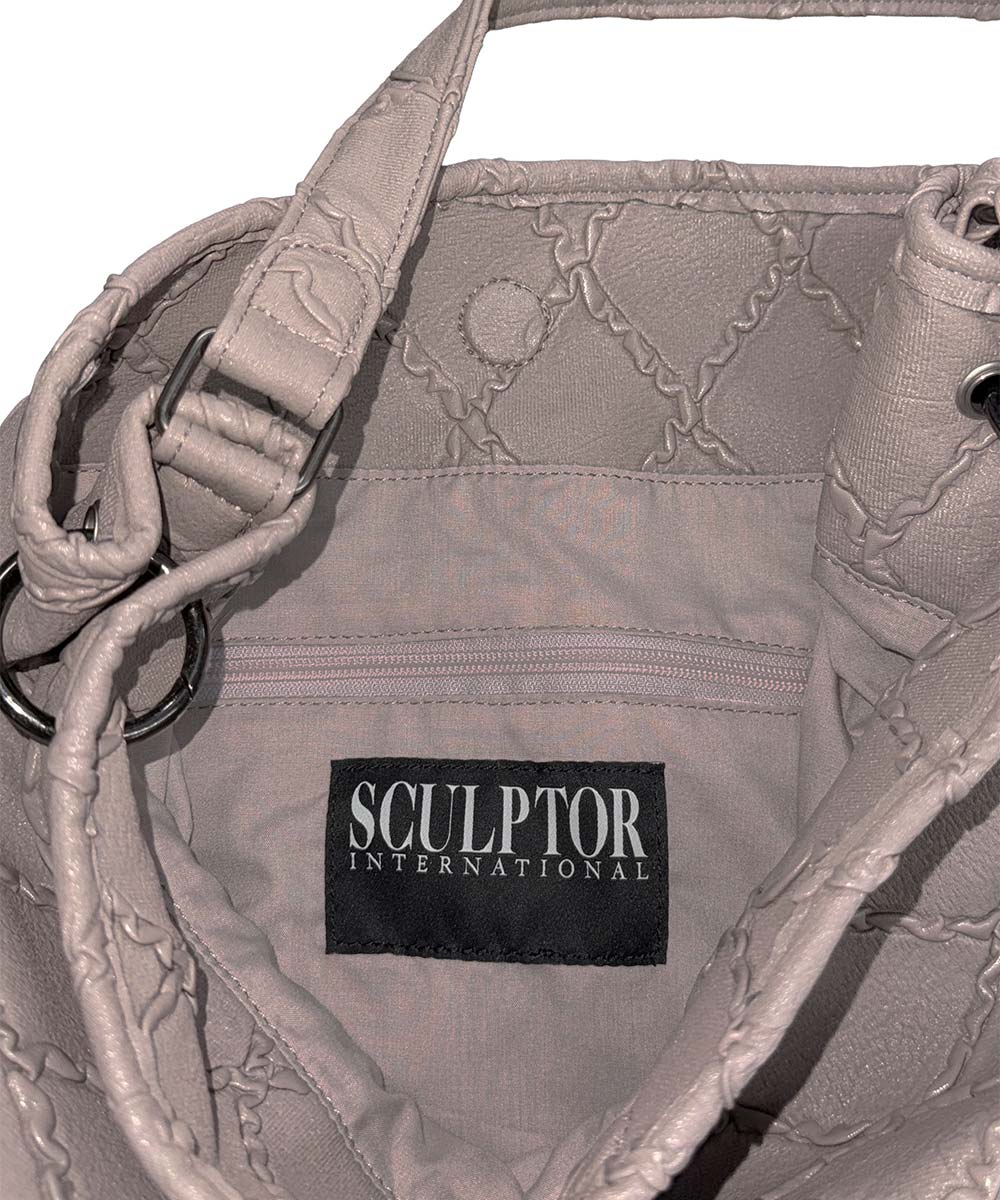 Quilted Slouch Bag Mauve