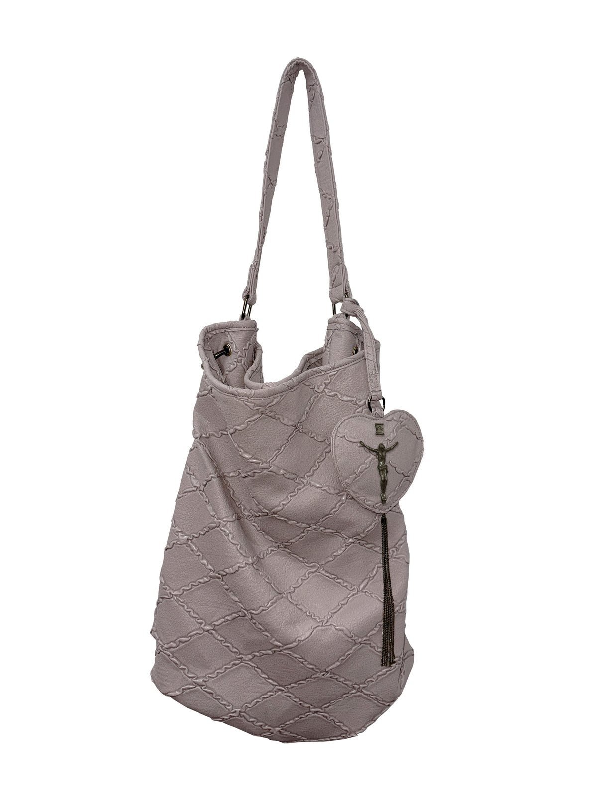 【予約商品】Quilted Slouch Bag Mauve