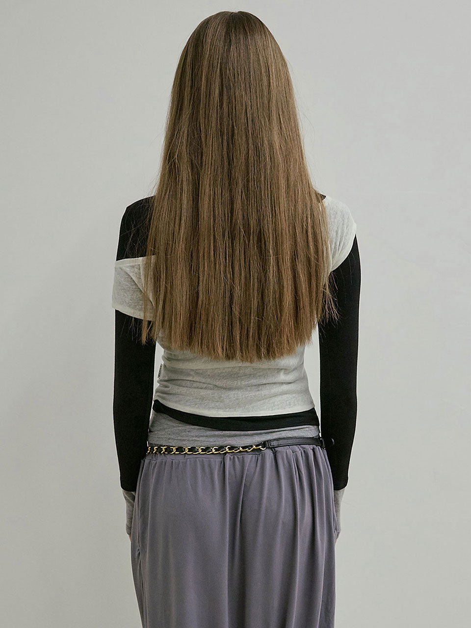 Lazy Layered Tee Raw