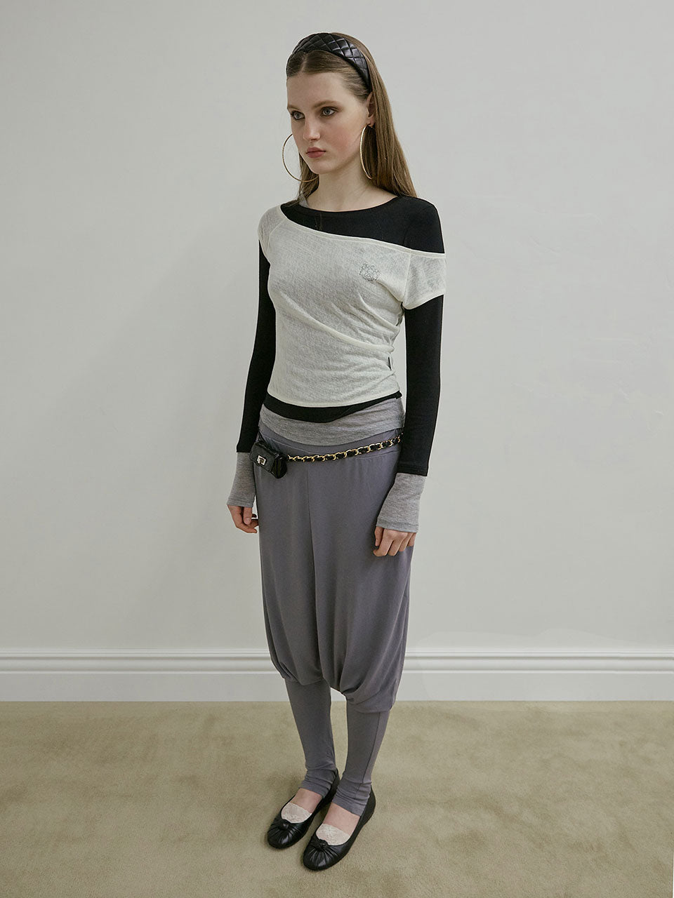 Lazy Layered Tee Raw