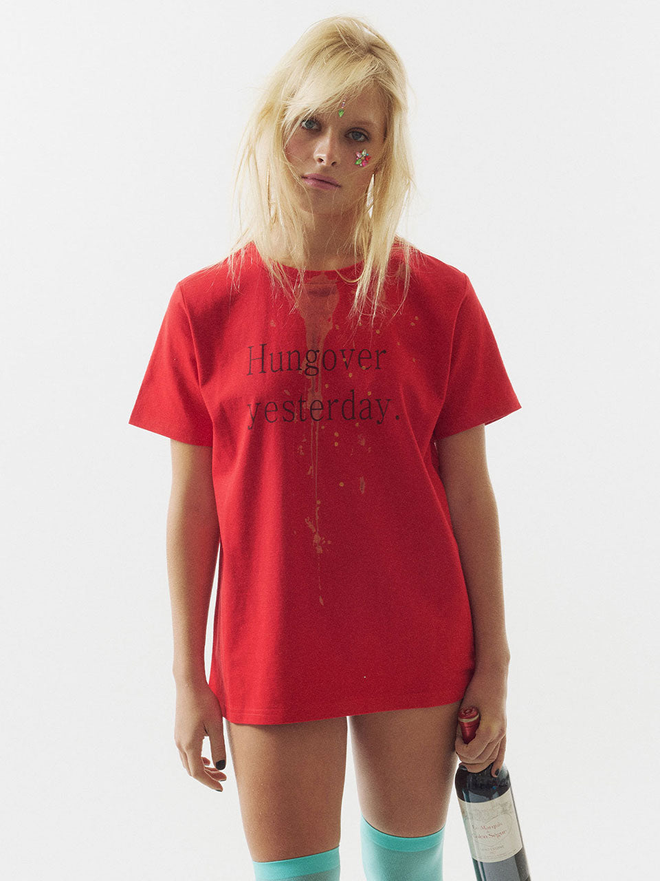 Raw Statement Tee Red