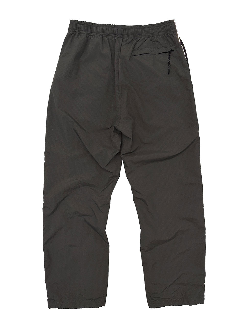 Reflective Piping Nylon Pants Charcoal