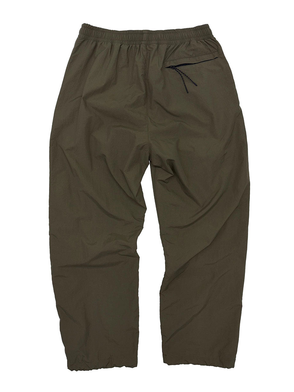 Reflective Piping Nylon Pants Khaki
