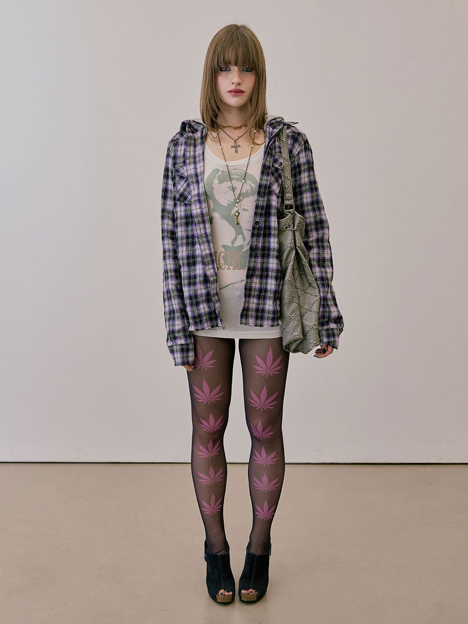 Stoner Girl Tights Black
