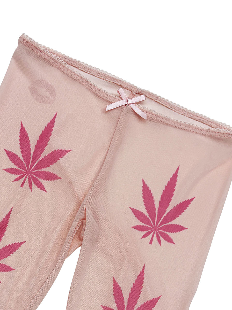 Stoner Girl Tights Pale Pink