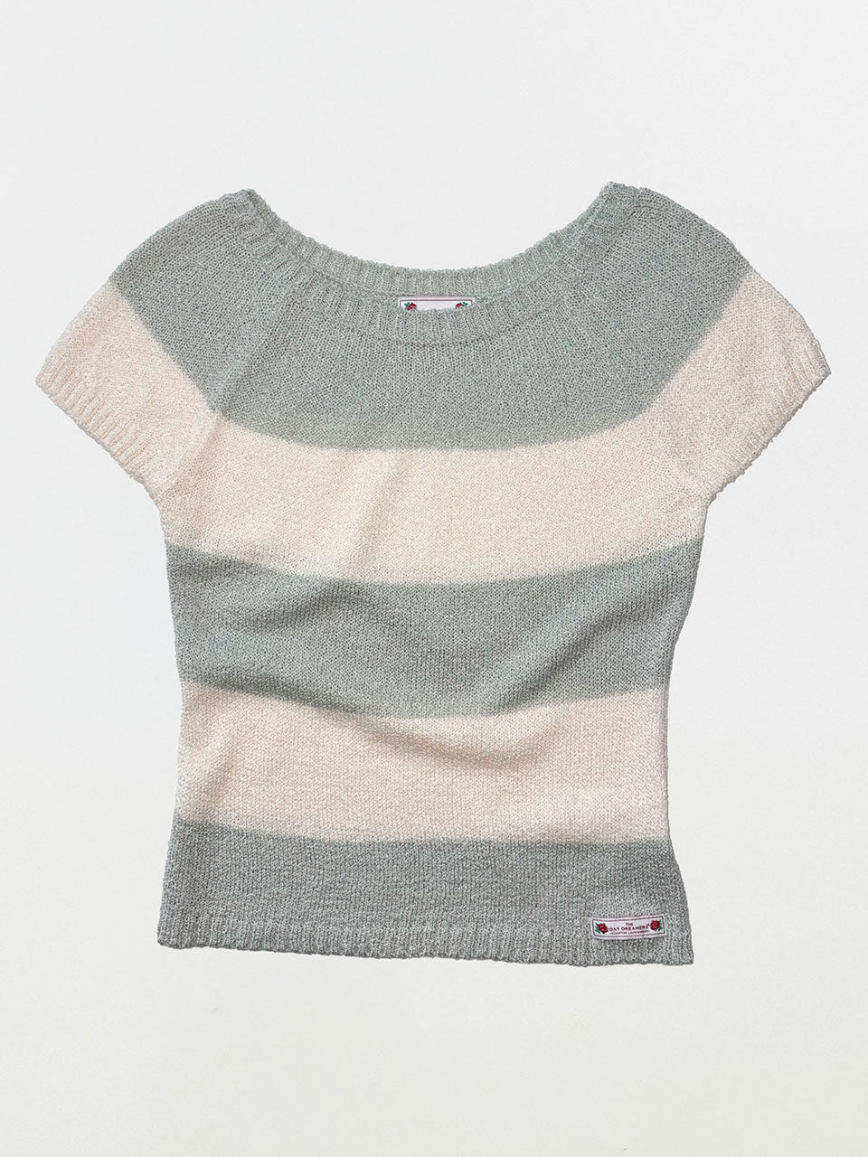 Summer Knit Top Stripe
