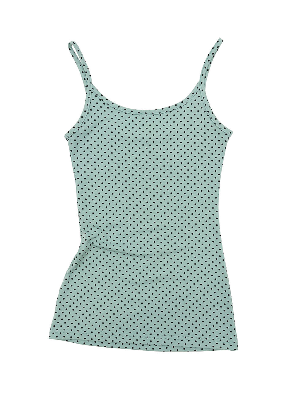 Sweet Kitty Dot Tank Top Mint