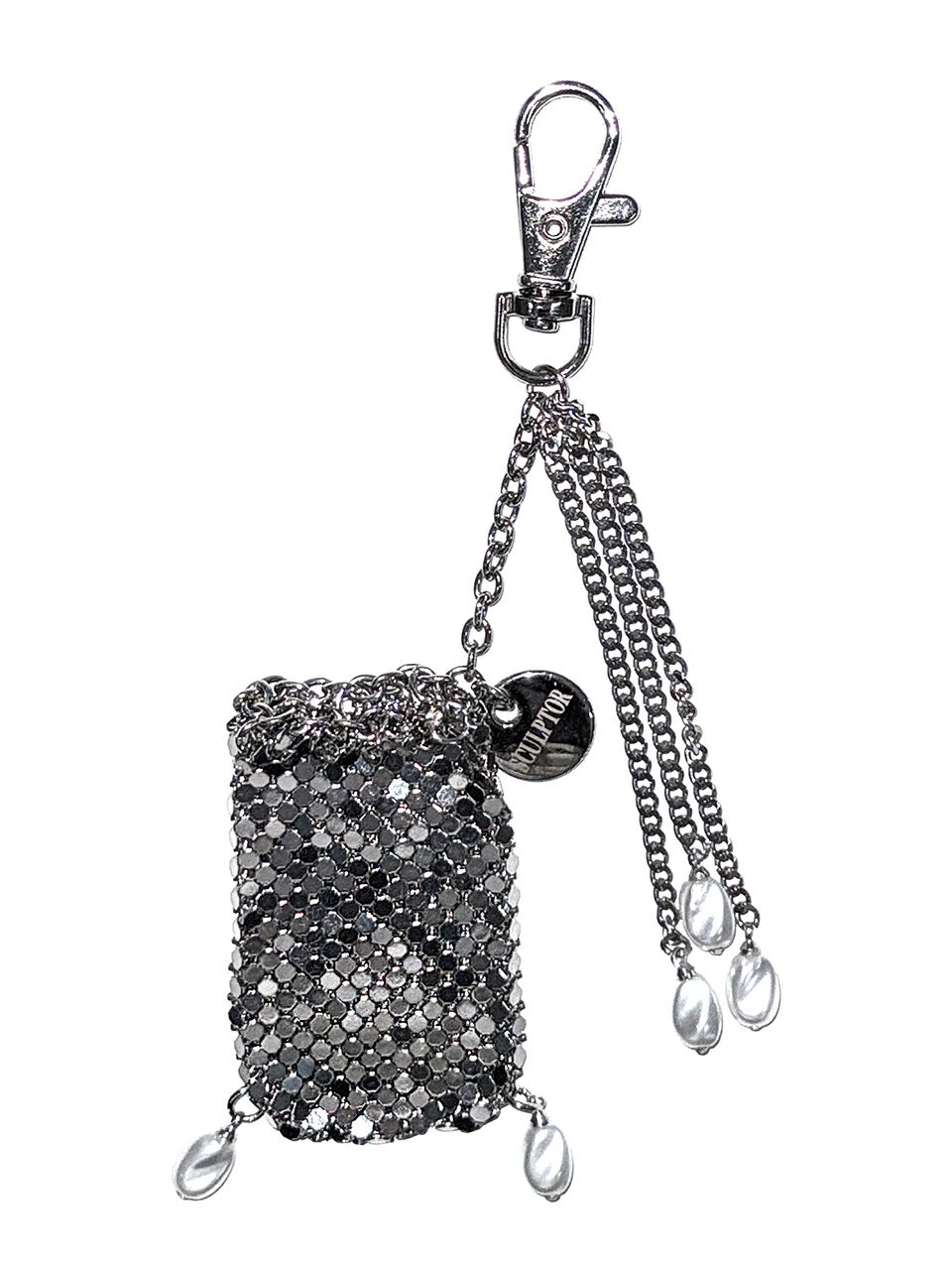 Tear Drop Chainmail Pouch Solid