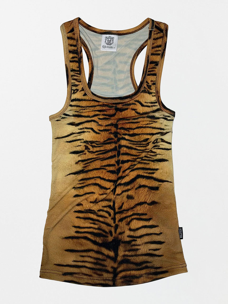 Second Skin Tank Top Tiger