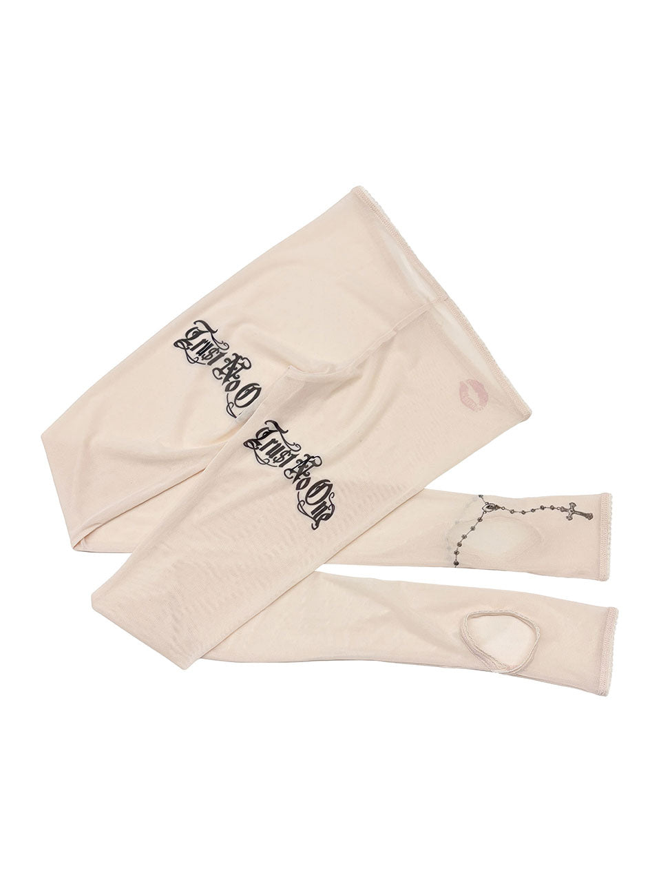 Tramp Tattoo Tights Pale