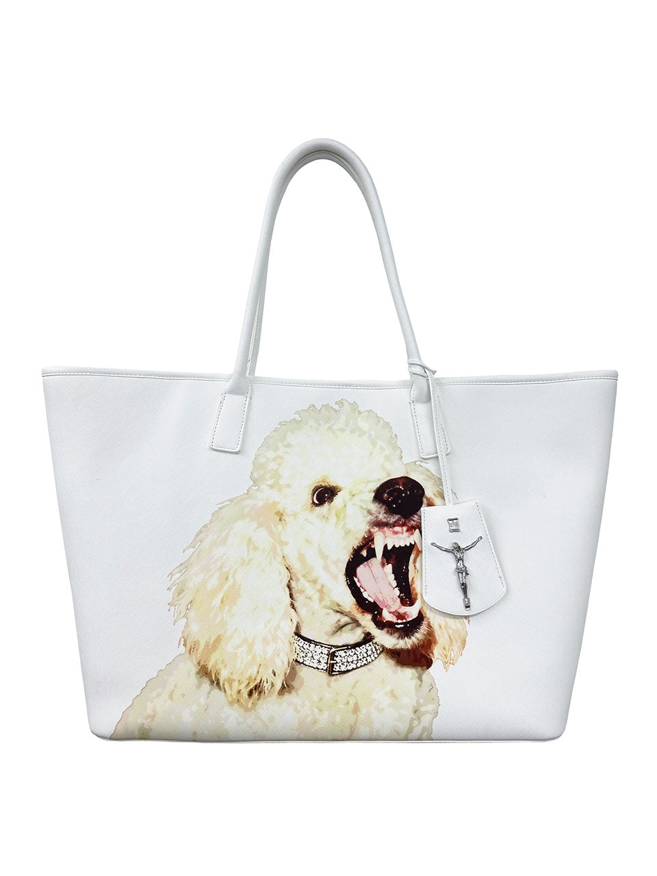 Unholy Paws Market Tote Bag White